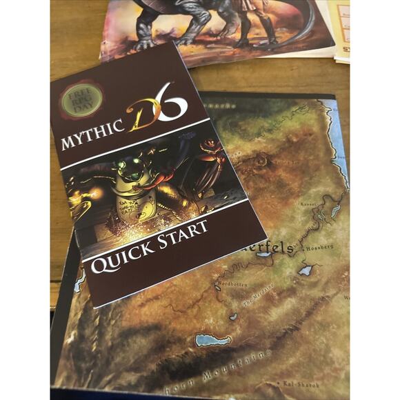 Fantasy Role Playing Game Lot Mythic Dragon Nightlife Icing The Body - Picture 2 of 10